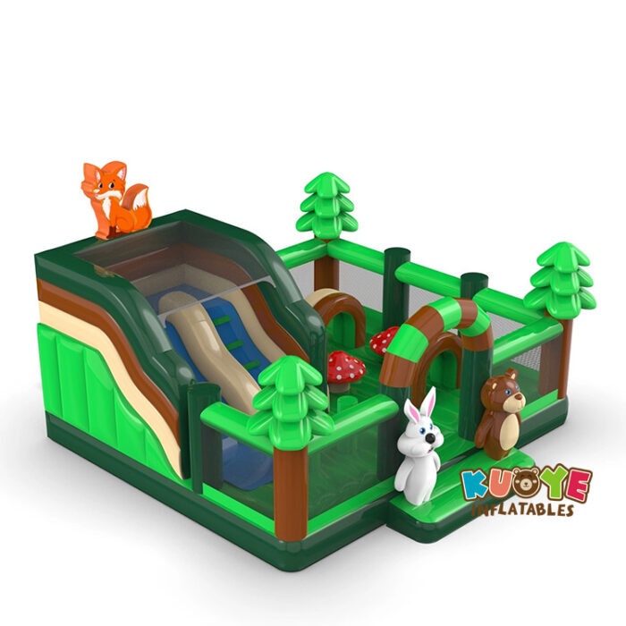 CB454 Forest Theme Inflatable Playground Combo Units for sale