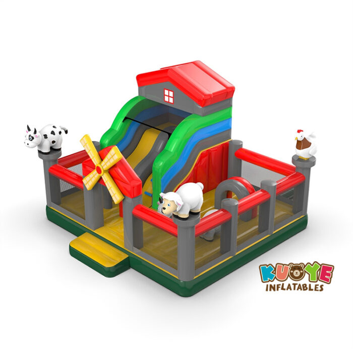 CB468 Inflatable playground in a farm theme Combo Units for sale