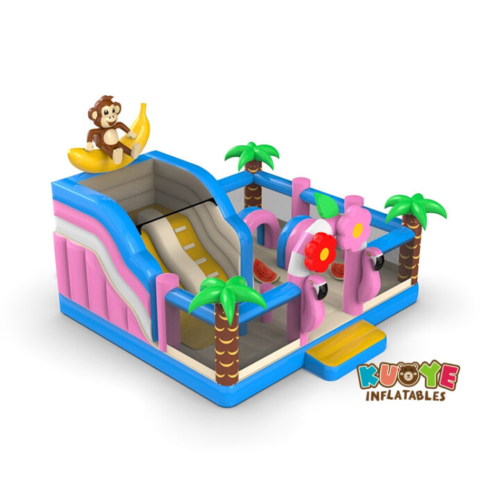 CB498 Inflatable Playground in Hawaiian Theme Combo Units for sale 5