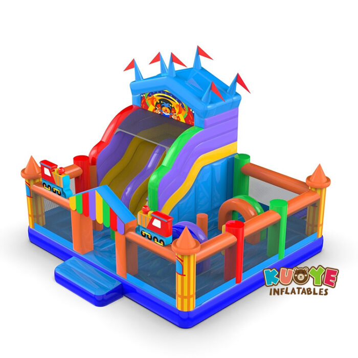 CB453 Amusement park themed inflatable playground Combo Units for sale