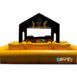 PB08 21x21ft Yellow Inflatable Pool Bar