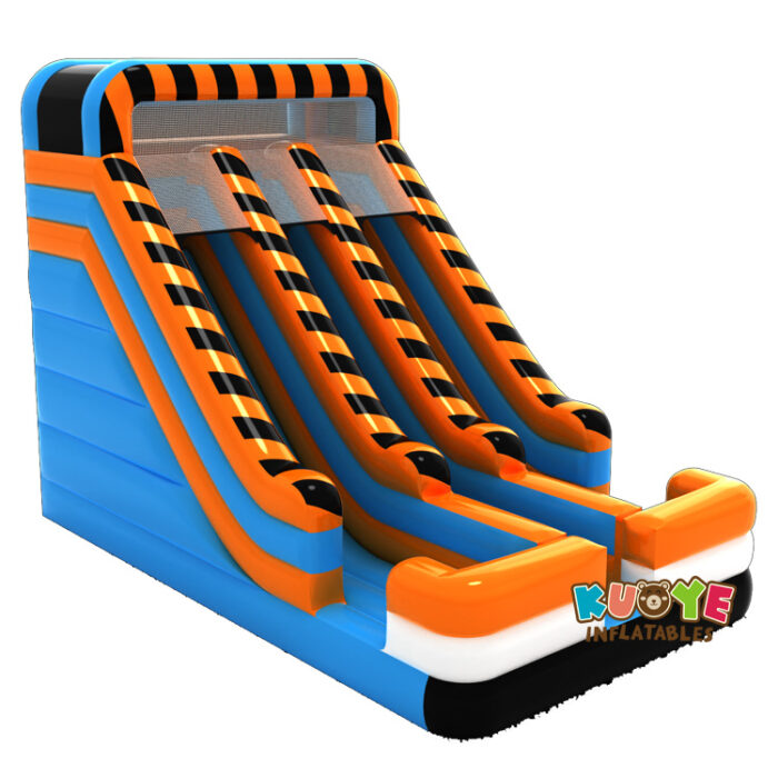 SL142 Gangaru inflatable double slide Inflatable Slides for sale