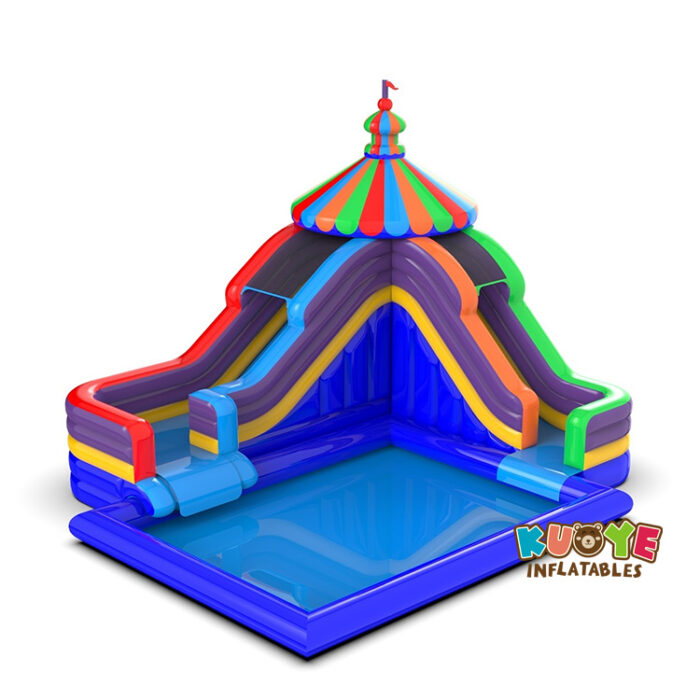 WS354 Inflatable water slide amusement park Water Slides for sale