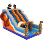 SL134 Double open slide with pirate theme