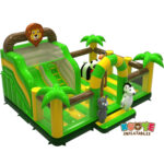 CB457 Jungle Theme Inflatable Playground