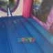 CB514 Little Mermaid Dream Double Lane WetDry Slide with Bounce House (27)