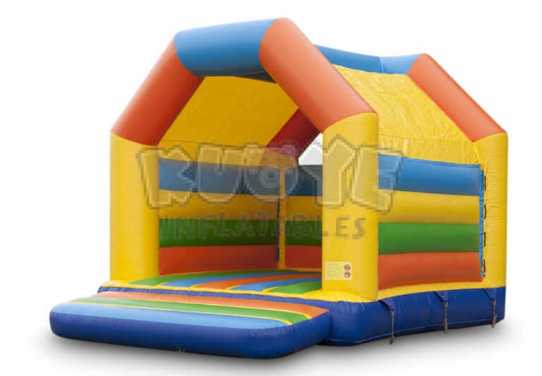 Bouncy Castle vs Bounce House: What Are the Differences 1 a colorful inflatable bounce house