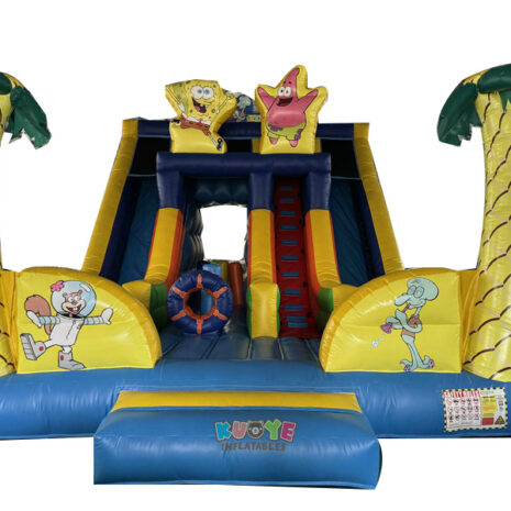 Inflatable SpongeBob Slide