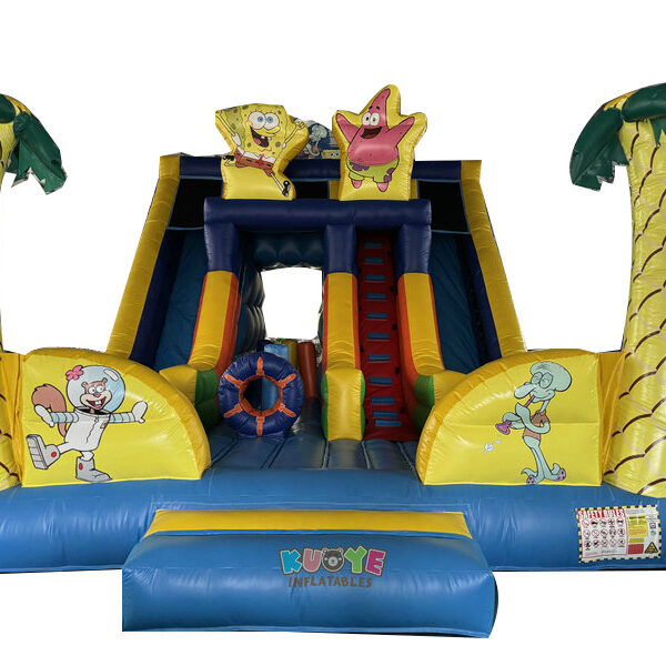 Inflatable SpongeBob Slide