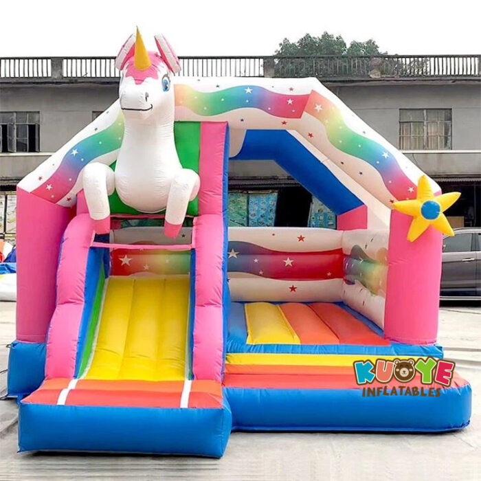 CB521 the Ultimate Unicorn Bounce House Combo Units for sale 2
