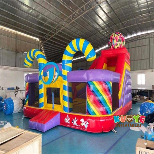 7 x 6m Inflatable Christmas Candy Bouncer 3 7 x 6m Inflatable Christmas Candy Bouncer 3