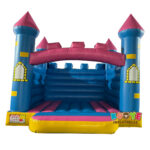 Blue And Pink Bouncy Castle