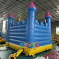 Blue And Pink Bouncy Castle