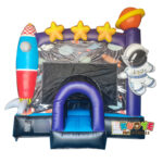 BH256 3D Galaxy Bounce House Space Bouncy Castle