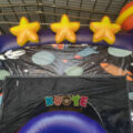3D Galaxy Bounce House Space Bouncy Castle