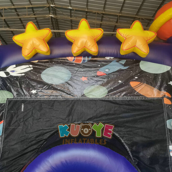 CB303 (20) 3D Galaxy Bounce House Space Bouncy Castle