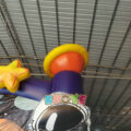 3D Galaxy Bounce House Space Bouncy Castle