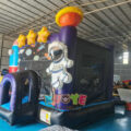 3D Galaxy Bounce House Space Bouncy Castle