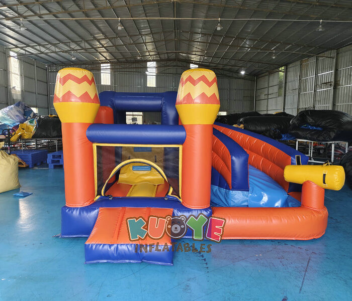 CB528 Commercial Bounce House Castle Water Combo Inflatable Combo Units for sale 2