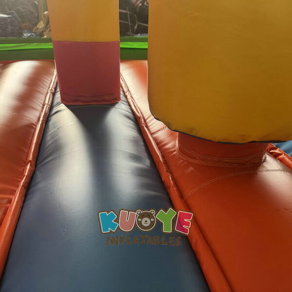 CB545 (13) Double Lane Bounce House Slide Combo