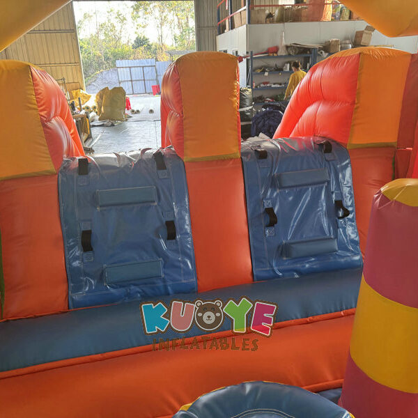 CB545 (15) Double Lane Bounce House Slide Combo