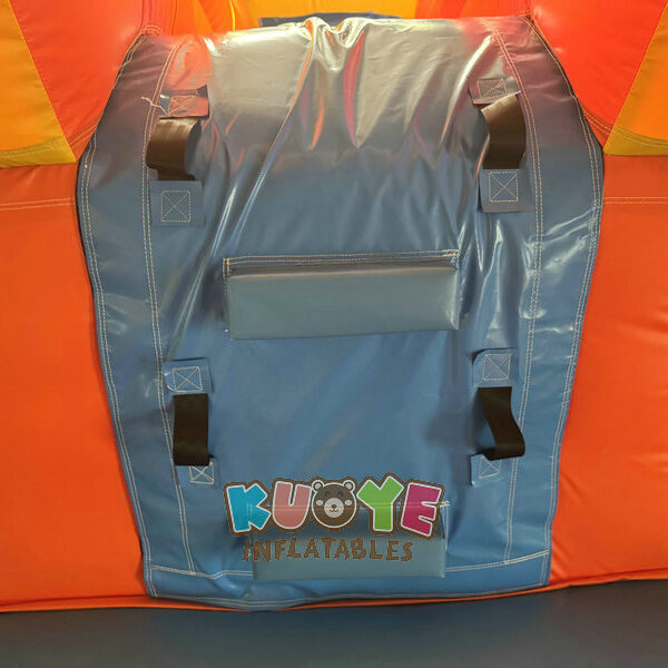 CB545 (16) Double Lane Bounce House Slide Combo