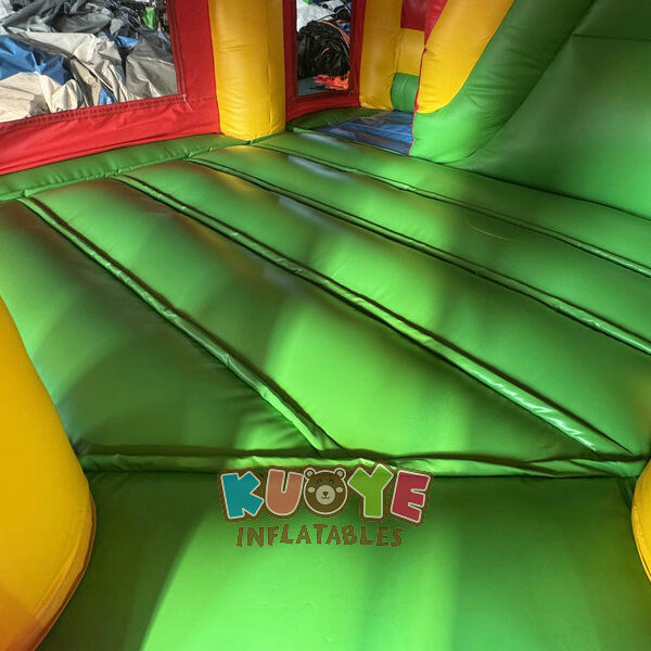 CB545 (2) Double Lane Bounce House Slide Combo