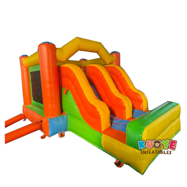 Double Lane Bounce House Slide Combo