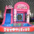 LOL Surprise Wet/Dry Bounce House Slide Combo