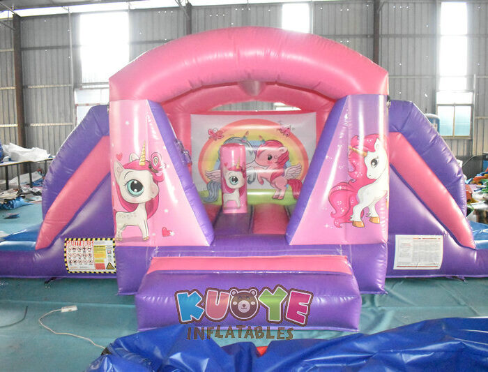 CB550 Magical Unicorn Castle with Twin Slides Combo Units for sale 2