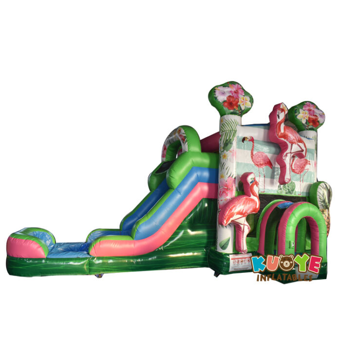 CB551 Flamingo Breeze Bounce House Water Combo Combo Units for sale