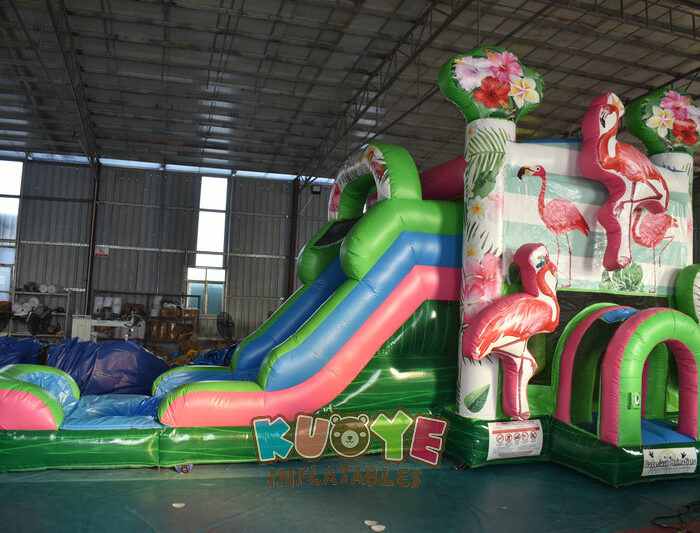 CB551 Flamingo Breeze Bounce House Water Combo Combo Units for sale 2