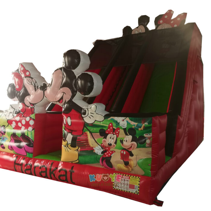 SL176  Mickey Minnie Mouse Clubhouse Inflatable Giant Slide Inflatable Slides for sale