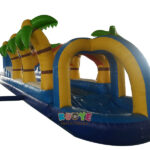 WS372 Custom Design PVC Inflatable Water Slide - Beach Theme