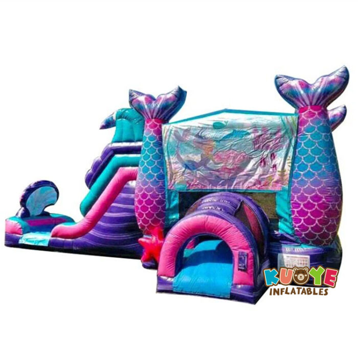CB523 Mermaid Combo Inflatable Bounce House Combo Units for sale 5