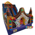 Big Double Lane Candyland Slide