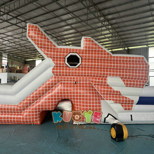 SL179 (6) Dragon Inflatable Slide Playground
