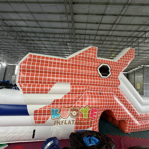 SL179 (7) Dragon Inflatable Slide Playground