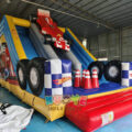 6m High Octane Race Car Dual Lane Inflatable Slide
