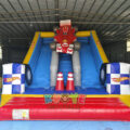 6m High Octane Race Car Dual Lane Inflatable Slide