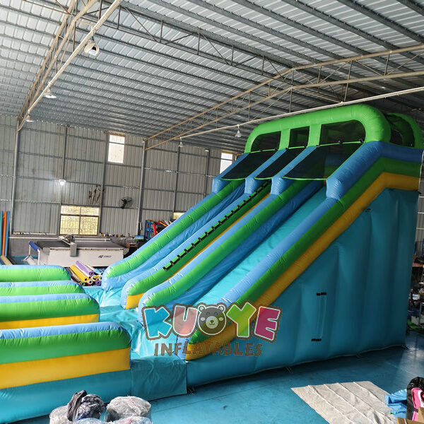 Blow Up Dual Lane Big Water Slide Blow Up Dual Lane Big Water Slide