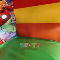 Spiderman Superhero Dry Bouncy Slide
