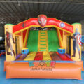 Spiderman Superhero Dry Bouncy Slide
