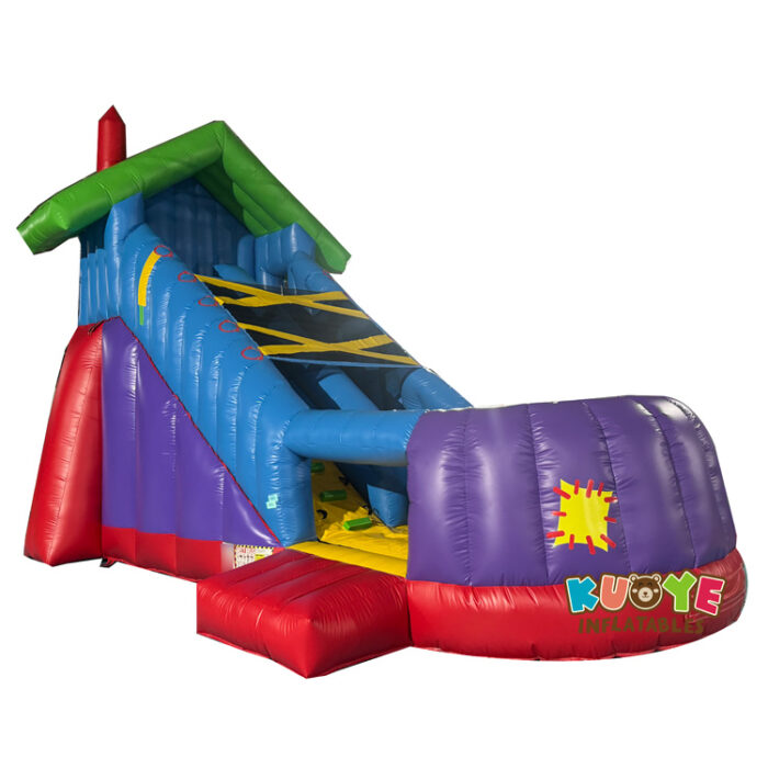 SL186 Wacky Old Woman Colorful Shoe Slide Inflatable Slides for sale