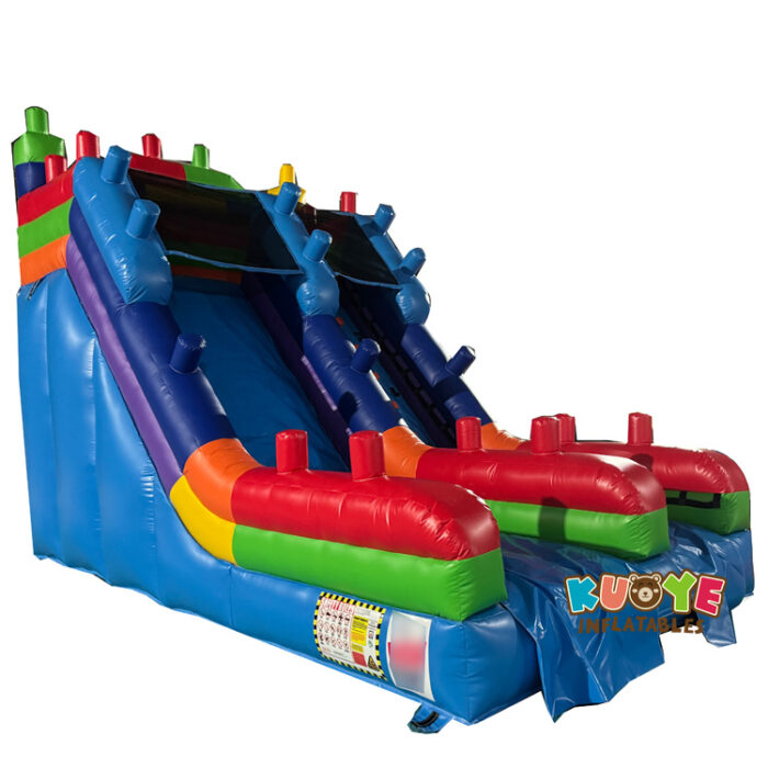 SL187 Building Block Inflatable Slide Inflatable Slides for sale