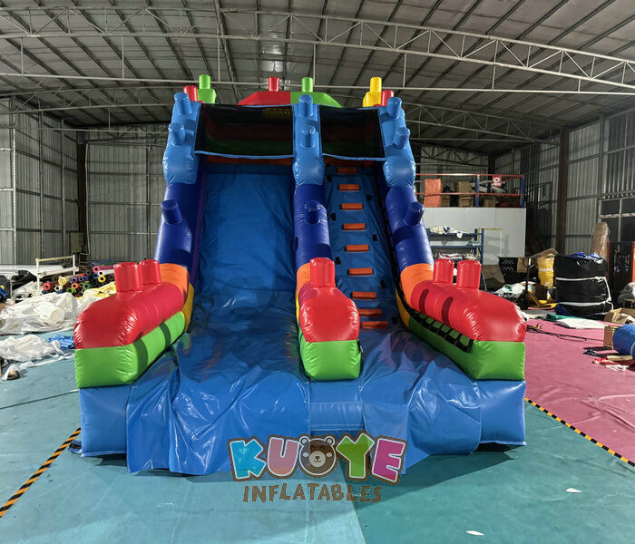SL187 Building Block Inflatable Slide Inflatable Slides for sale 2