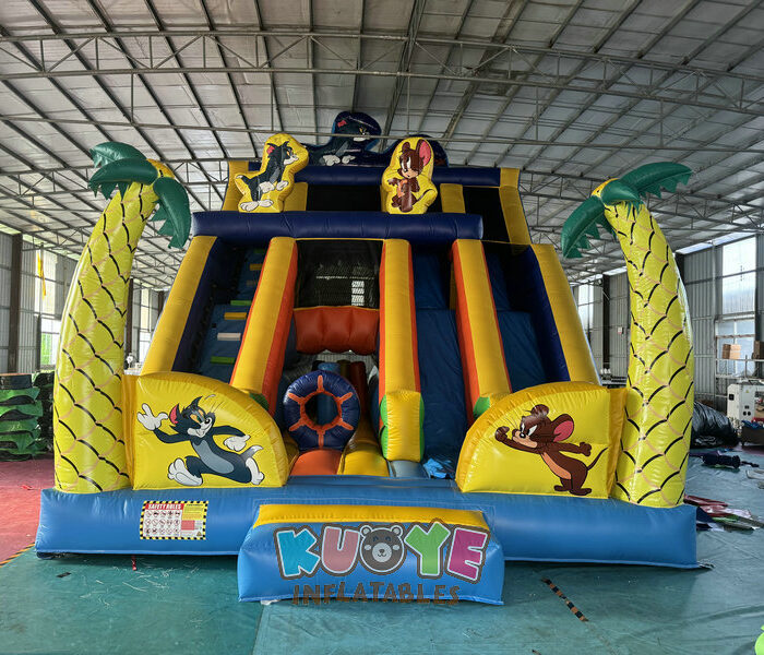 SL188 Inflatable Tom and Jerry Slide Inflatable Slides for sale 2