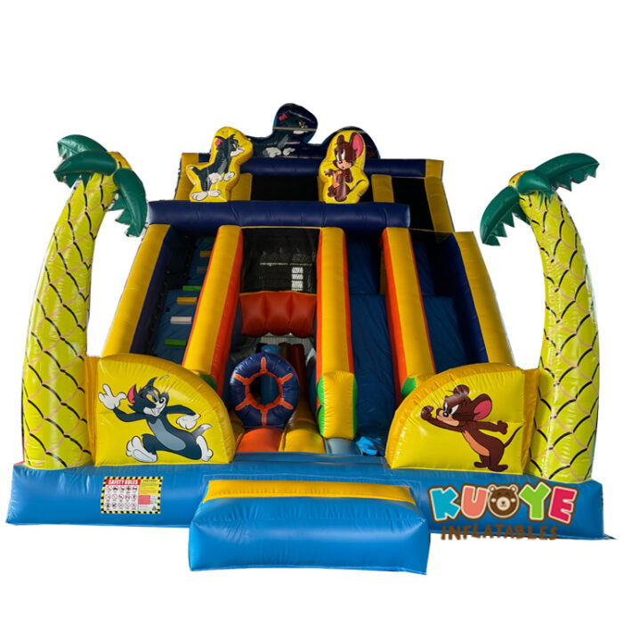 SL188 Inflatable Tom and Jerry Slide Inflatable Slides for sale