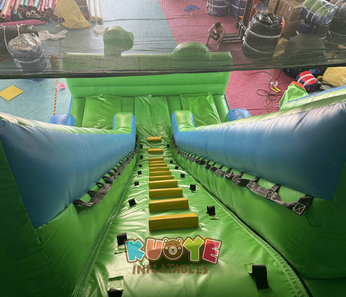 SL190 Double Lane Animal Inflatable Slide Inflatable Slides for sale 2