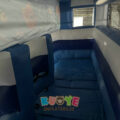 Double Lane Dolphin Inflatable Slide